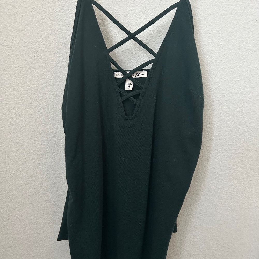 Dark Green Top